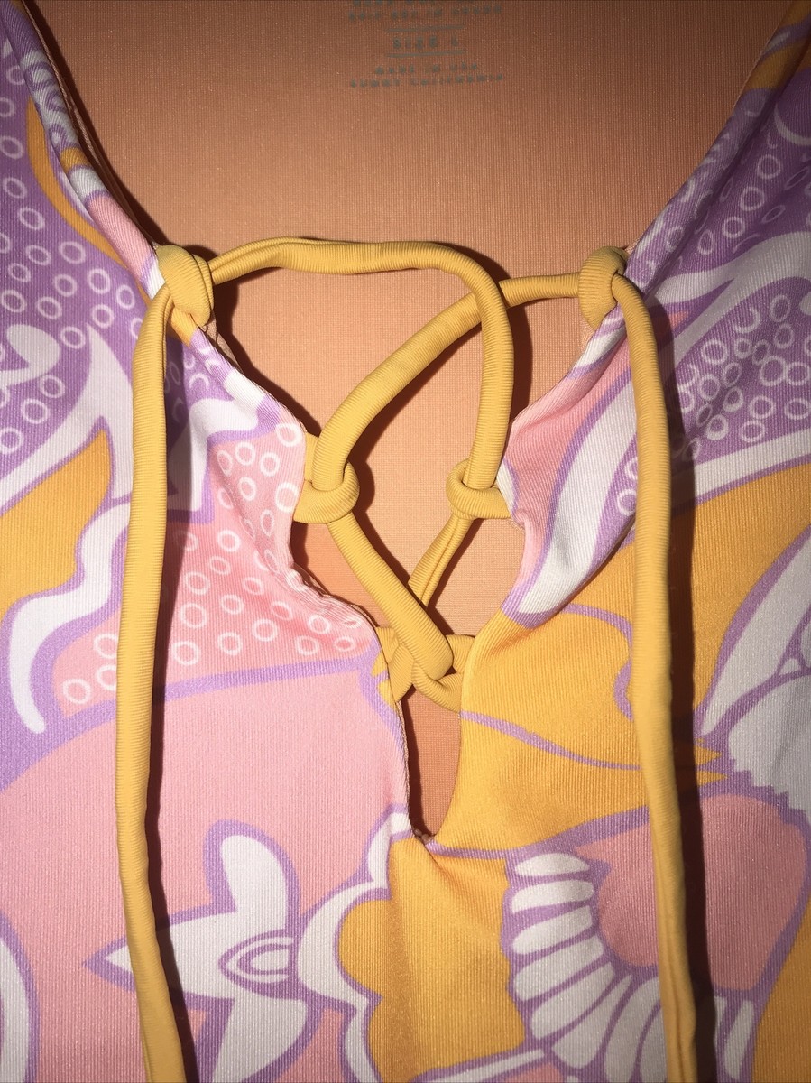 NEW SEEA Solanas Surf Suit One Piece UPF 30 Multi Color