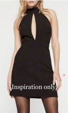 NWT madison square Formal black dress with keyhole cutout detail size 10 AU