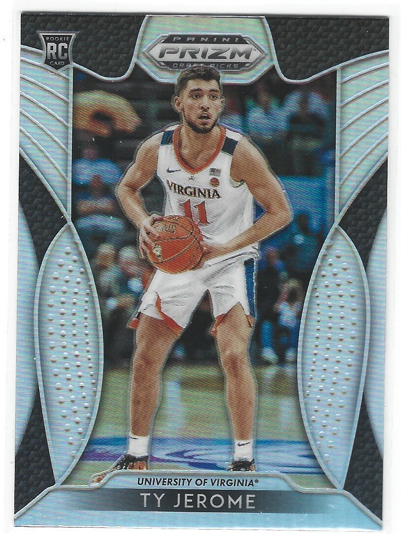 TY JEROME 2019-20 PRIZM SILVER PRIZM ROOKIE #88 SUNS THUNDER VIRGINIA CAVALIERS