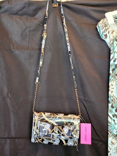 Betsy Johnson crossbody purse brand new Rare - Picture 2 of 6