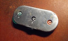 Vintage Stainless Steel Japan UMPIRE Manual Counter Strike Ball Outs Works Good