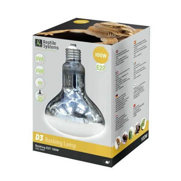 d3 basking lamp 100w