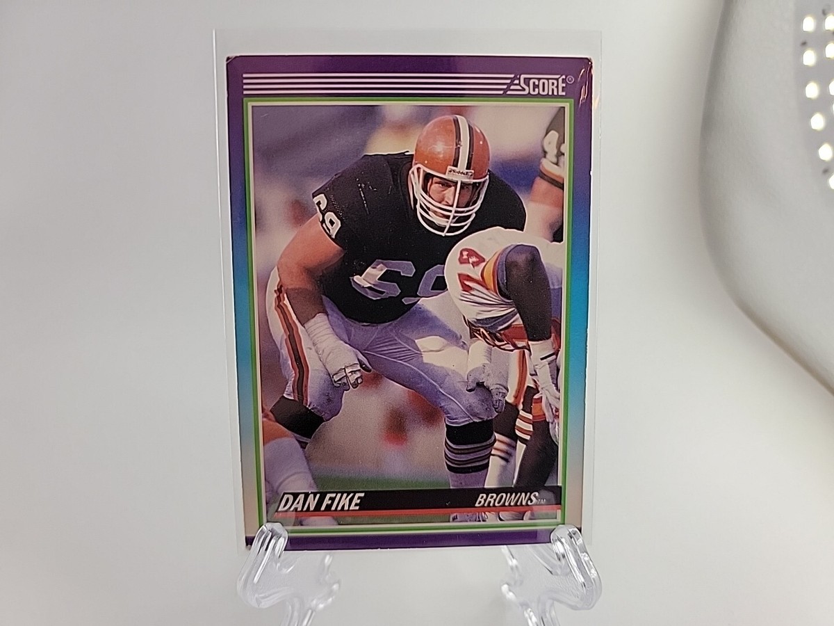 1990 Score - #543 Dan Fike (RC) Cleveland Browns Football Card | eBay