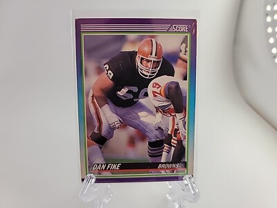 1990 Score - #543 Dan Fike (RC) Cleveland Browns Football Card | eBay