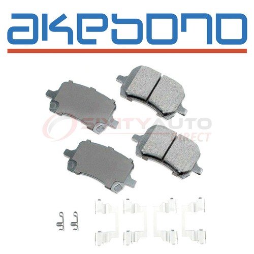 Akebono ProACT Ultra Ceramic Brake Pads for 20062012 Chevrolet Malibu