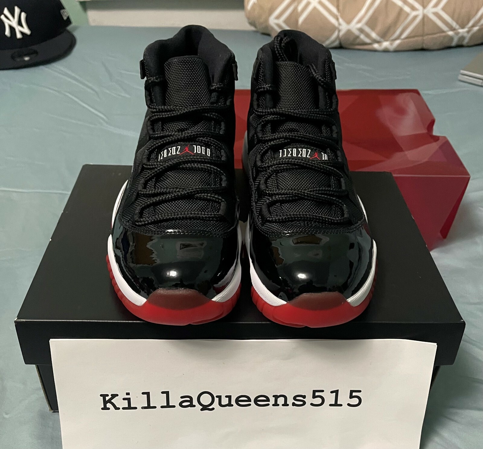 2012 DS Air Jordan 11 XI Retro Size 8 Breds Playoffs New In Box NIB