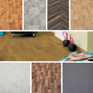 High Quality Vinyl Flooring Tile Wood Designs Lino Cheap