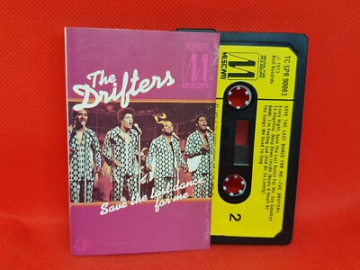 The Drifters - Save The Last Dance For Me (Paper Label) (1975)  Cassette (VG+)