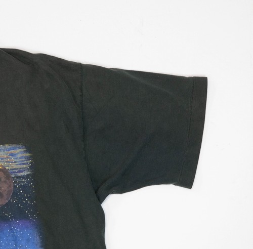 T-shirt vintage Moody Blues uomo XL concerto band anni 90 punto singolo spazio sbiadito - Foto 11 di 18