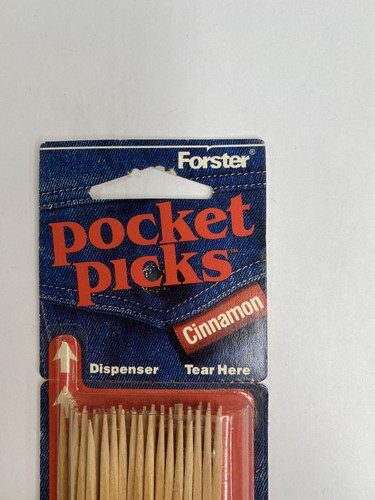 Vintage Forster Taschenplektren Zimt 50 Ct Made in USA 1990ERer - Bild 4 von 5