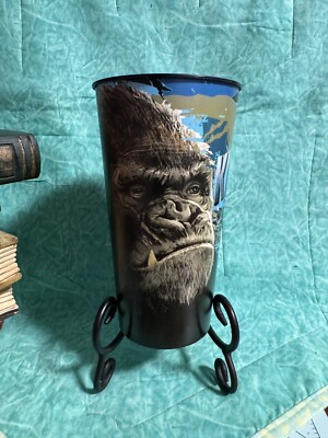 2005 King Kong 8th Wonder Of The World Burger King Plastic 32 Oz Collector Cup