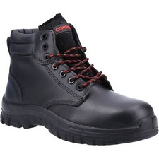 Centek Mens Safety Boots Leather Metal-Free Slip Resistant Waterproof UK 3 - 14