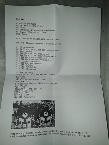 Encodeur stéréo FM neuf de haute qualité (stock britannique livraison le lendemain) - Photo 8/10