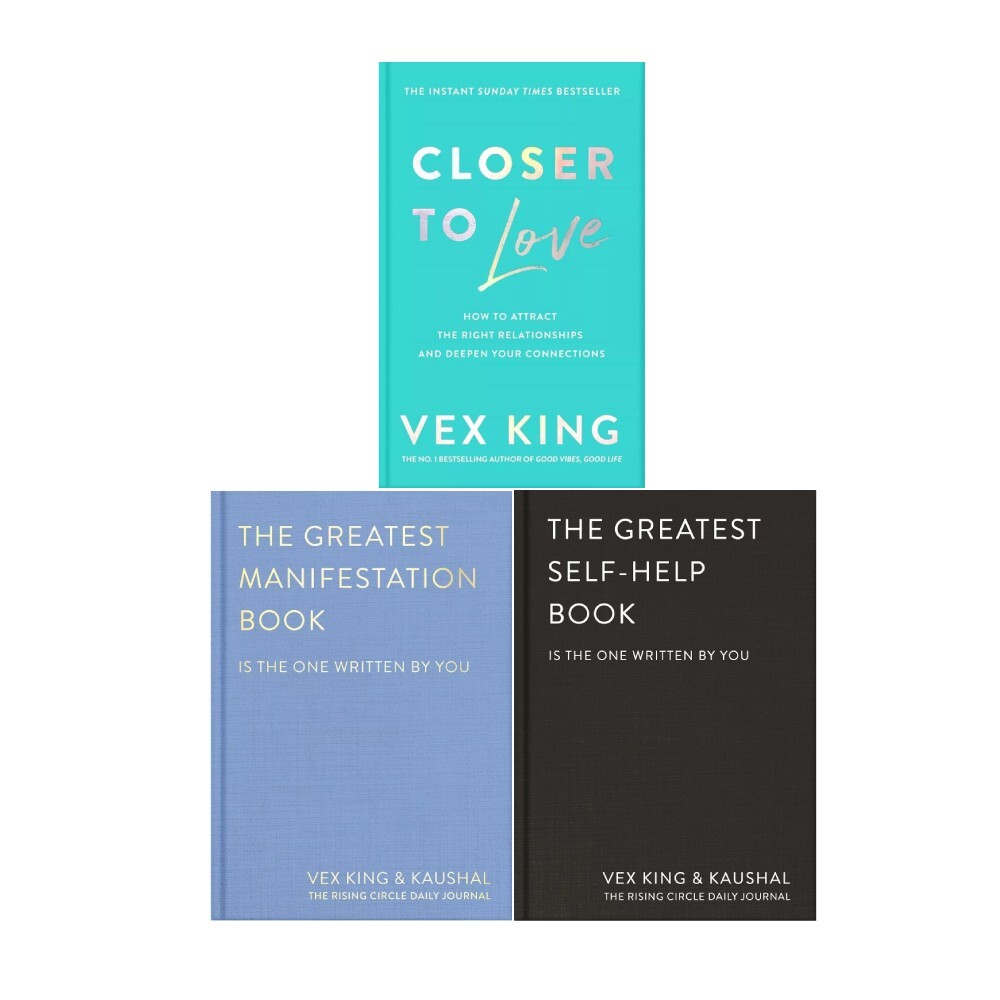 Vex King Unisex Collection 3 Books Set (Closer To Love, The Greatest Self-Help Book & The Greatest Manifestation Book - Image 2