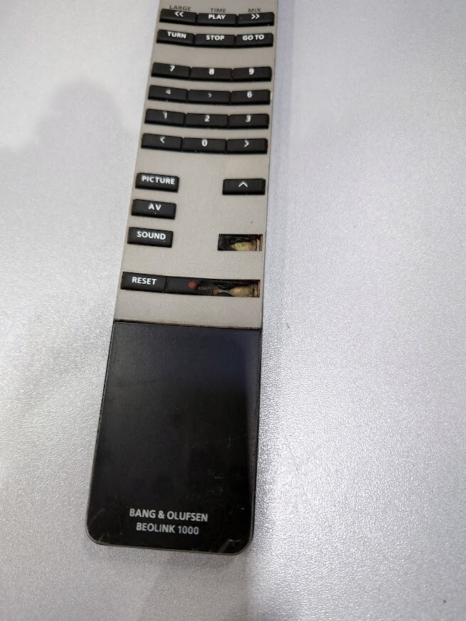 Bang & Olufsen Beolink 1000 Remote Control Grey Not Working