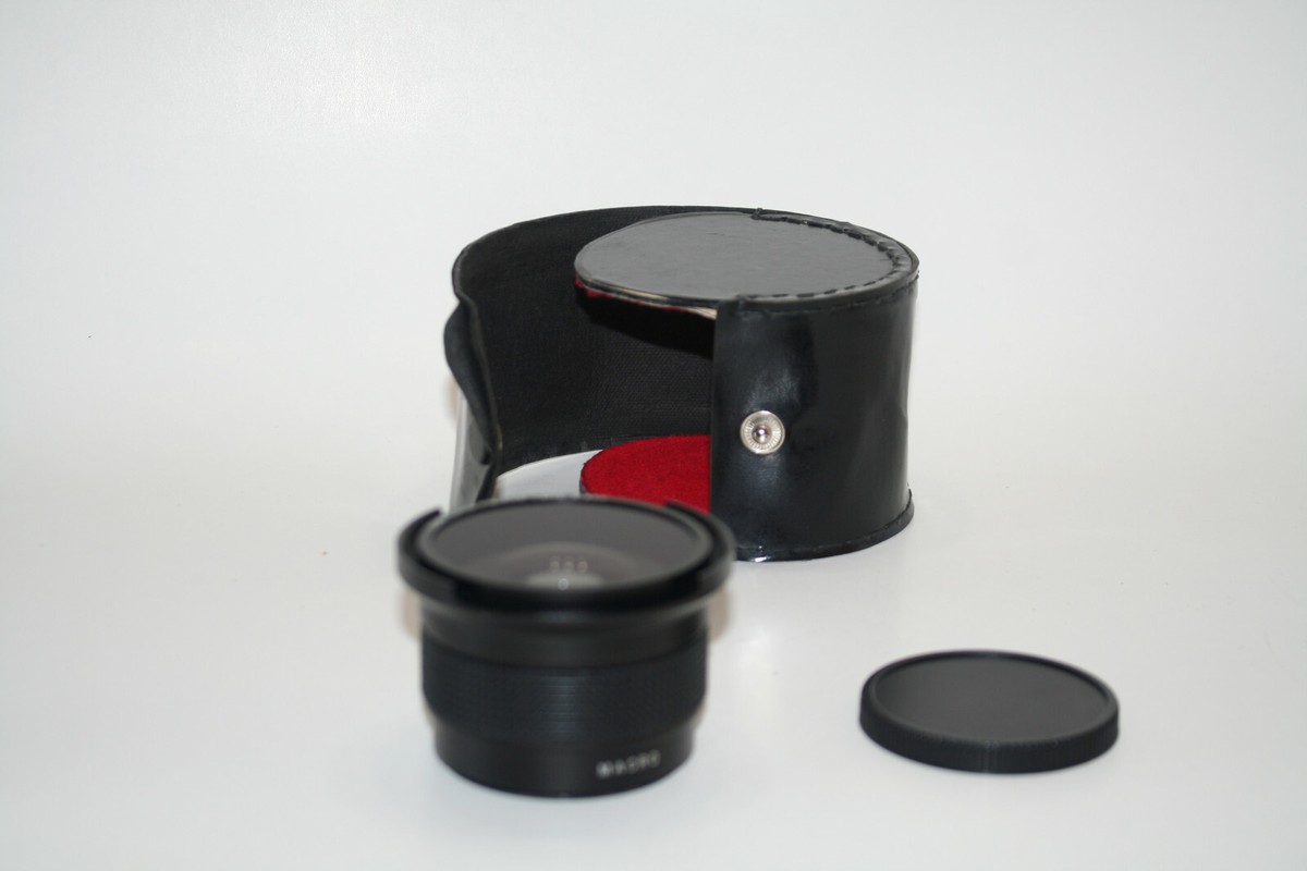 52mm SUPER FISHEYE MACRO LENS 0.42X w/ case | eBay
