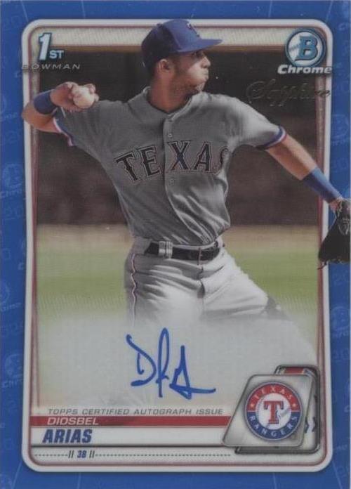 2020 Bowman Chrome Sapphire Edition - Diosbel Arias #BSPA-DA - 1 of 1