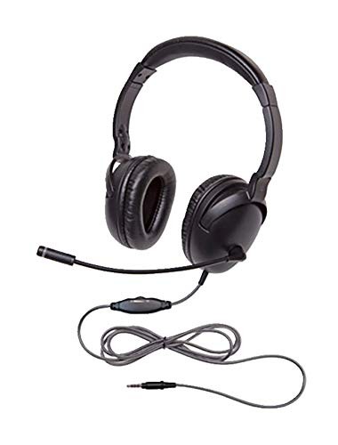 Гарнитура Califone 1017MT USB NeoTech Plus с плетеным шнуром Calituff и увеличенной громкостью