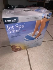 NEW Hōmedics - Jet Spa Plus/W HEAT Jet Action Footbath With Pedicure Center