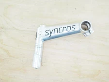 Vintage Syncros Road Bike 130mm 25.4mm Quill Stem 1 1/8" Silver 215g