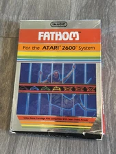 Vintage Fathom Atari 2600 Video Game Box Imagic Action Adventure NTSC-U/C 1983