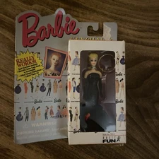 1995 Basic Fun Barbie SOLO IN THE SPOTLIGHT Barbie Keychain #701-0