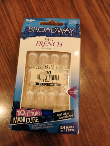 BROADWAY NAILS*FAST FRENCH* 10420 BFD06 medium