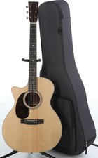 Martin GPC-16E Grand Performance Left-handed A-E Guitar - Natural - Center Crack