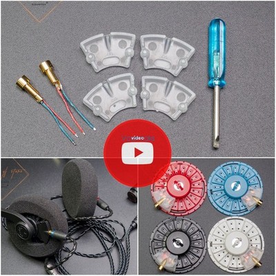 DIY MMCX Cover Cable For Koss Porta Pro Portapro Ear Pad Headband Cushion Foam
