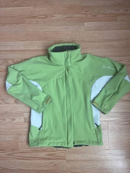 Men Salomon Jacket Green 38 / M