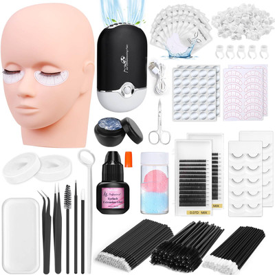 EyeLash Extension Kit for Beginners, Professional Lash EyeLash Extension Prac...