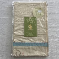 Disney Winnie The Pooh Valance Tab Top 45  X 14  Hurry To Bed The Moon Is Waking