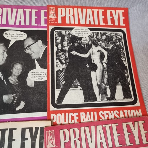 PRIVATE EYE magazine - 12 x various Issues from 1974 / Vintage Comedy - Picture 10 of 14