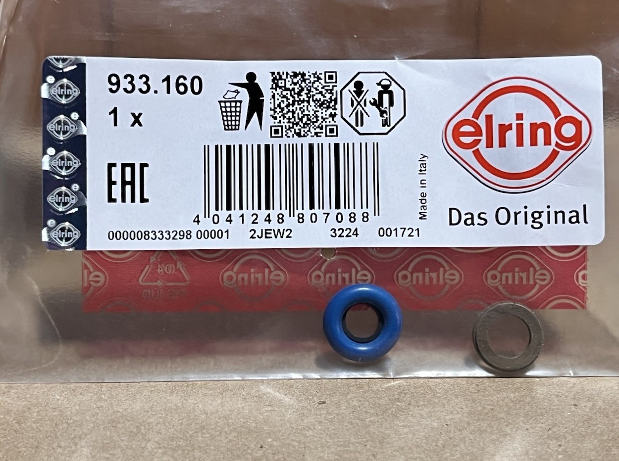 2008-2015 Audi Lamborghini El Ring Fuel Injector Rebuild Kit #06E998907C NEW