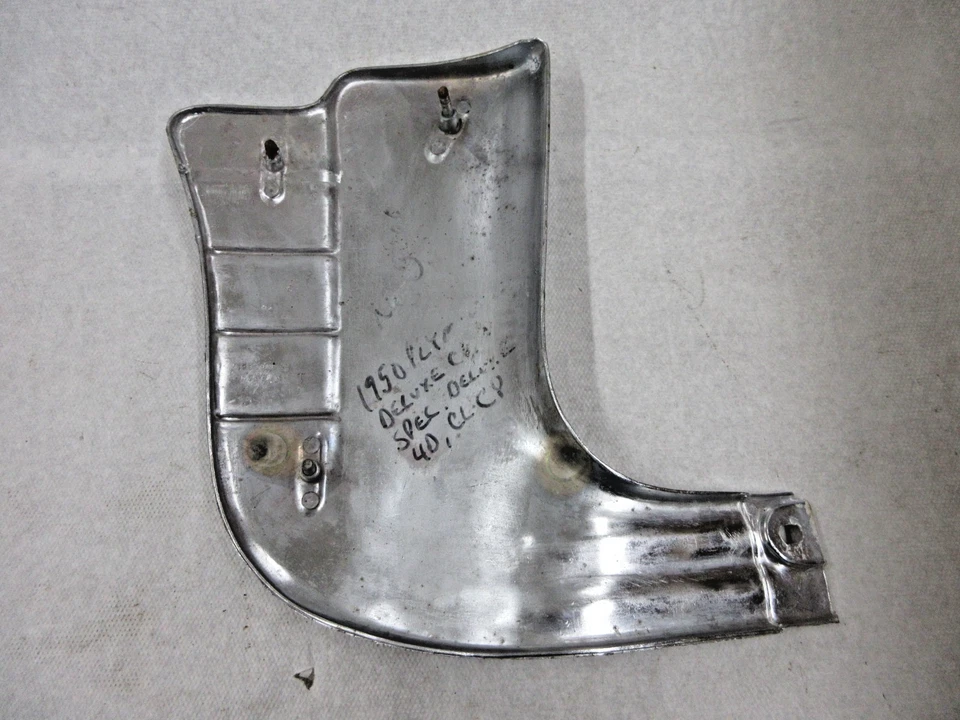 Nuevo de Lote Antiguo 1949 1950 Dodge Plymouth Special Deluxe, Gravel Shield Stone Guard LH Foto 4 de 4