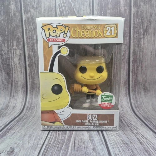 Funko Pop! Ad Icons #21 Buzz Honey Nut Cheerios Funko Shop Exclusive Damaged Box