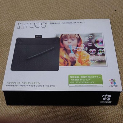 WACOM Intuos Photo Small CTH-490 K2 Schwarz Grafiktablett Zeichnen Neuwertig