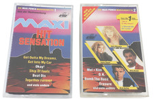 Maxi Hit Sensation - O.K,Mel &Kim,Erasure,C.C.Catch  - 2MC  Kassette- gut