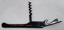 Vintage Advertising Corkscrew Wine Bottle Opener Liquore Strega Benevento