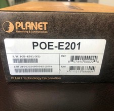 Planet POE-E201 Power Over Gigabit Ethernet Data Extender  Daisy Chain