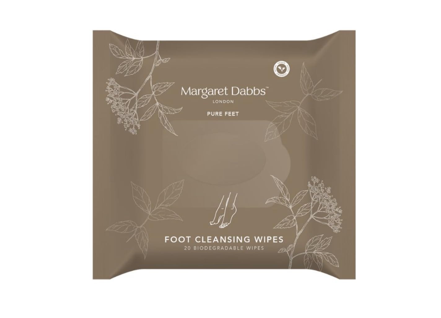 Margaret Dabbs PURE Foot Cleansing Wipes (h3Z)
