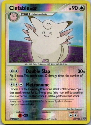Pixi 22/130 | Diamant & Perl | Englisch | Reverse Holo | Pokémon TCG