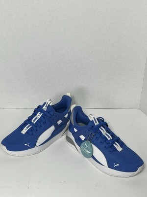 PUMA Anzarun Cage SoftFoam+ Shoes Sneakers Size 8 Palace Blue Display Pair NWOB