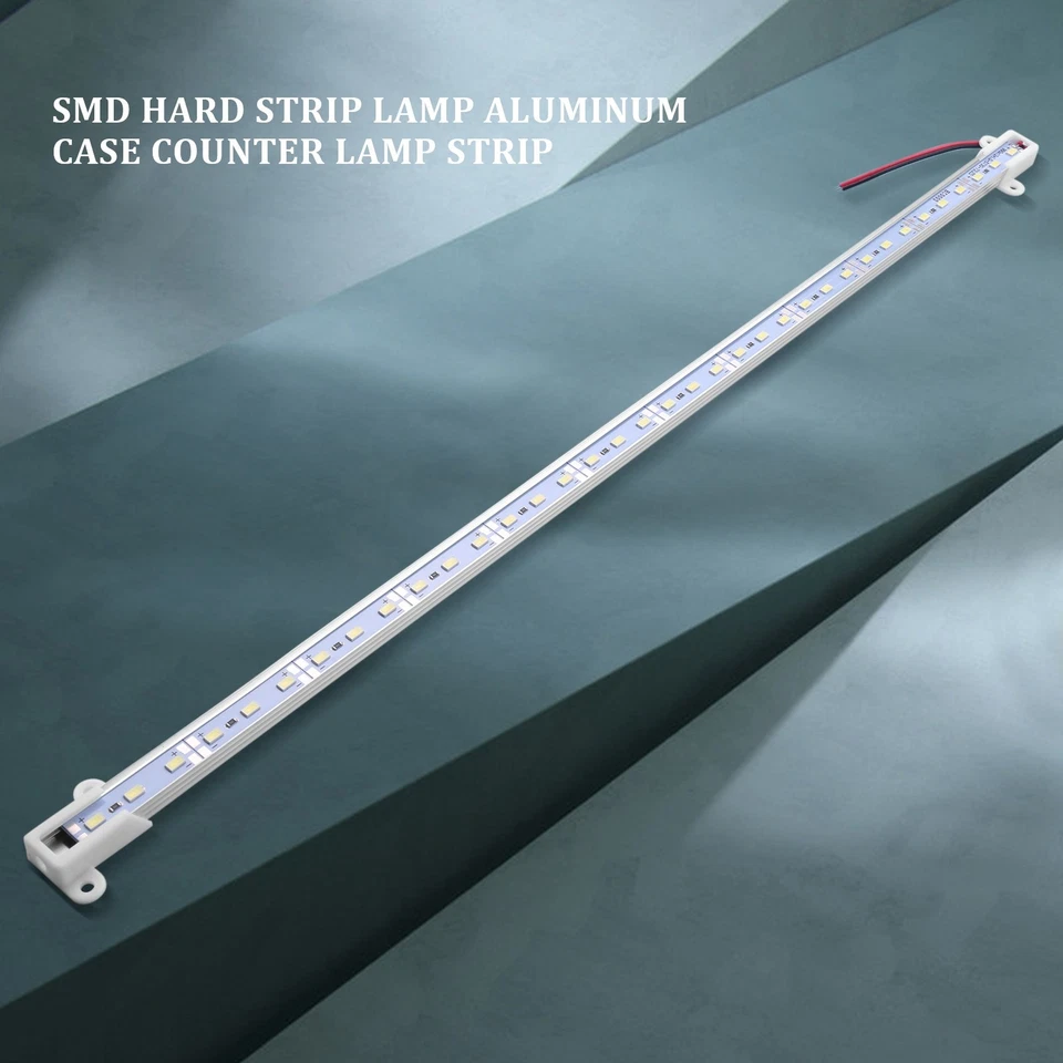 50CM 12V 36 LED 5630 SMD Hard Strip Bar Light Aluminum Rigid White C7W88471 - Image 4 of 4
