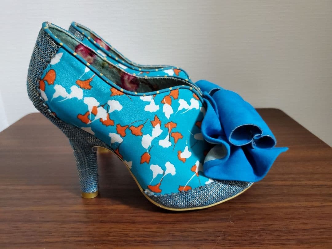 Irregular Choice ☆ Flower pattern ☆ Blue - image 5