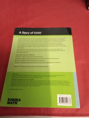 Eureka Math - a Story of Units: Learn Workbook, Grade 5, Module 5 by Gm Pbc...