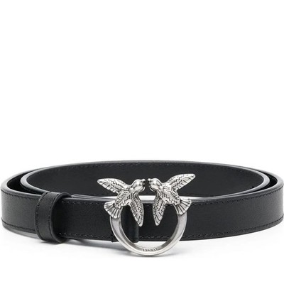 Love Bird Leather Belt PINKO 100143A0F1-Z99O