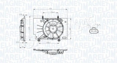 MARELLI Radiator Fan For FORD B-Max Ecosport Fiesta VI 08- 1557573 | eBay