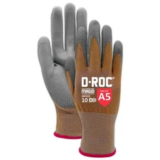 Magid: D-ROC® DX+ Technology® Gauge Poly Palm Coated Coreless Touchscreen Gloves