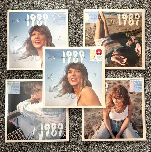 Taylor Swift 1989 Set-  5 NEW SEALED vinyl All 4 color variants Taylors Version